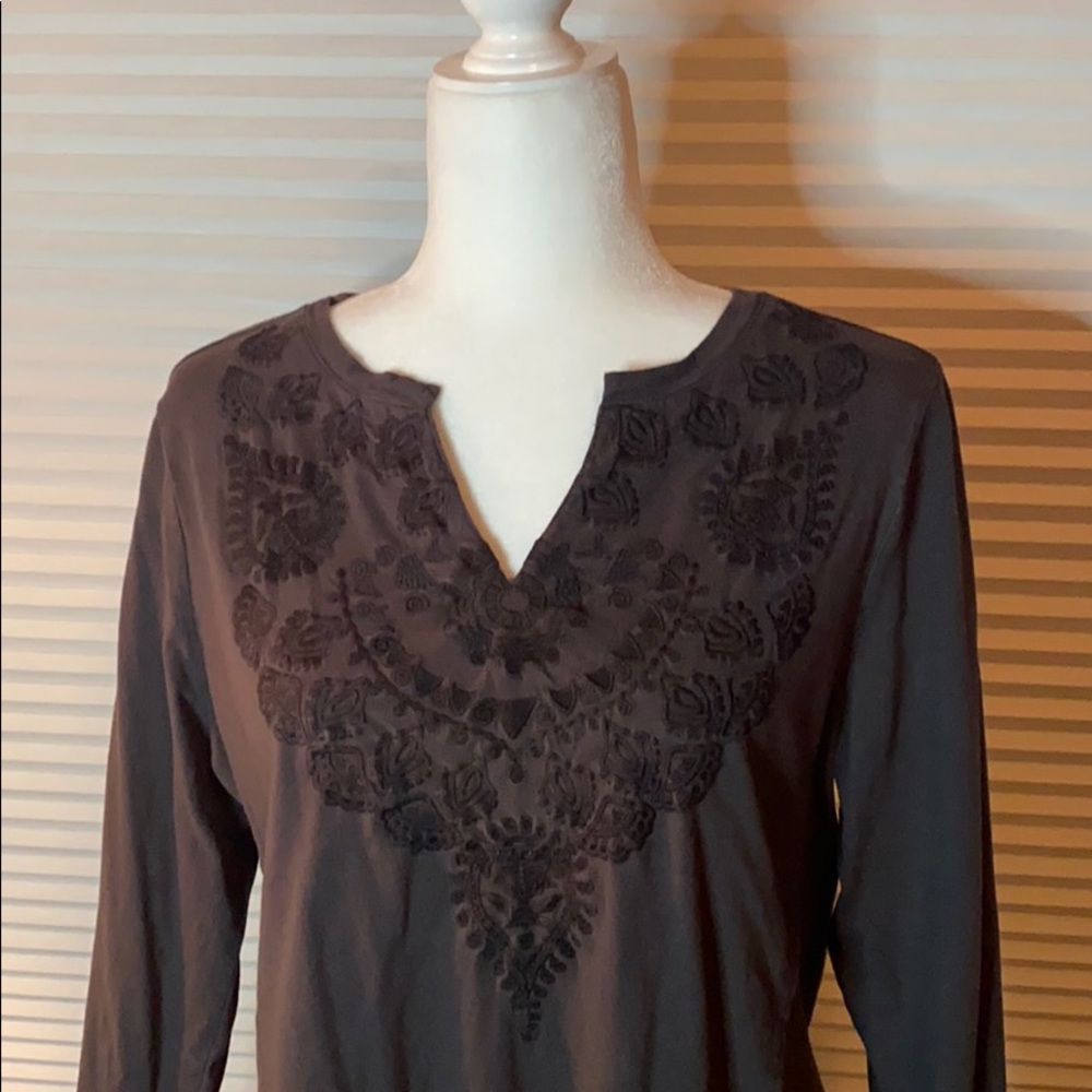 Soft Surroundings Pullover Tunic Petite Large